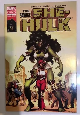 Buy She-hulk #22 Nm Zombie Variant 1st Jazinda 2007 • 20.96£
