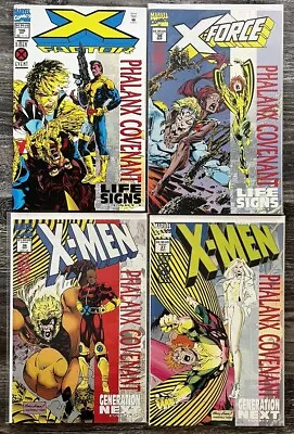 Buy Phalanx Covenant Comic Lot - 4 Books - Marvel -  X-Men X-Force X-Factor - Clean! • 11.64£