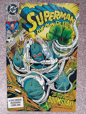 Buy RARE DC COMICS - SUPERMAN. The Man Of Steel. #18. December 18th 1992 • 25£