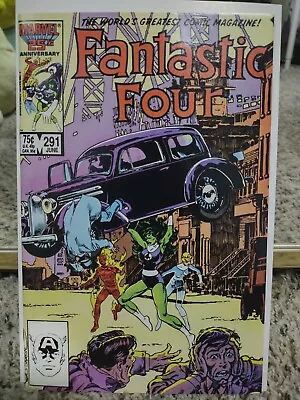 Buy Fantastic Four #291 Action Comics #1 Homage (Marvel) (1986) Very Fine • 2.32£