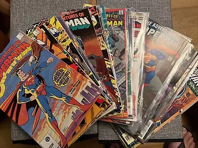 Buy Adventures Of Superman #424 To #640 Run Lot (DC 1987-2005) 28 X VF & NM Comics • 35£