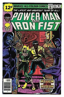Buy Power Man And Iron Fist #56 : VF- :  The Scarab's Sting!  • 3.75£