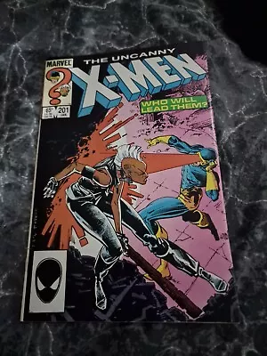 Buy The Uncanny X-Men #201 (Marvel Comics January 1986) • 10£
