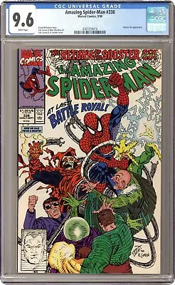 Buy Amazing Spider-Man #338 CGC 9.6 1990 4387239016 • 56.69£