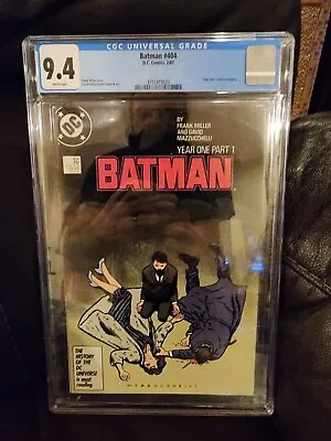 Buy Batman 404 CGC 9.4 1st Appearance Of Modern Day Catwoman • 66.01£