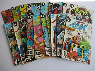 Buy Action Comics #563-583 - 21 DC Comics From 1985-86 As New • 6.07£