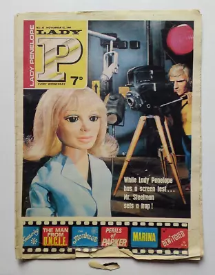 Buy LADY PENELOPE NO. 43 COMIC Nov 1966 Thunderbirds TV21 Gerry Anderson THE MONKEES • 27£