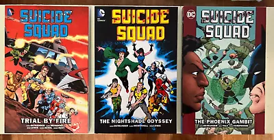 Buy Suicide Squad # 1,2,6 Trial By Fire, Nightshade Odyssey, Phoenix Gambit DC TPB • 69.89£
