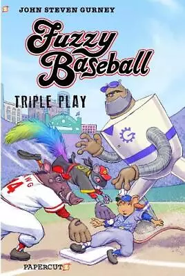 Buy John Steven Gurney Fuzzy Baseball 3-in-1 (Paperback) Fuzzy Baseball • 13.94£