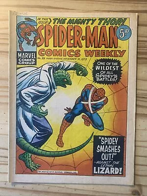 Buy Spider-man Comics Weekly #39 Date 10/11/73 Reprints Amazing Spider-man # 45 Vfn- • 10£