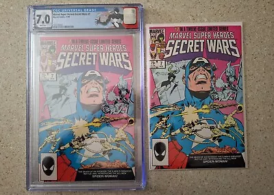 Buy Marvel Super Heroes Secret Wars #7 CGC 7.0 & 9.2 • 92.42£