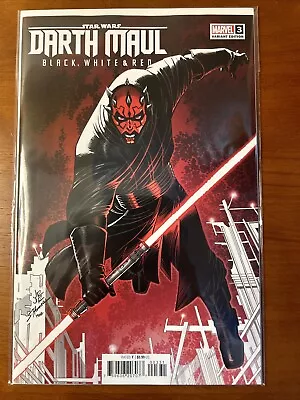 Buy Star Wars: Darth Maul - Black, White & Red #3 - John Romita Jr. Variant (2024) • 4.34£