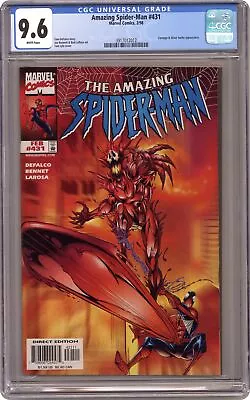 Buy Amazing Spider-Man #431 CGC 9.6 1998 3917012012 • 182.50£