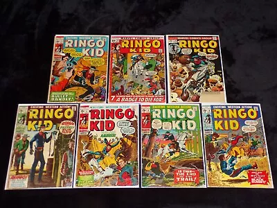 Buy The Ringo Kid 1 5 8 9 11 12 26 Marvel Comics 1970 Western Lot Diamond Inserts • 77.65£