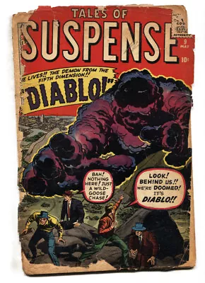 Buy Tales Of Suspense #9 1960-Marvel-Art By Steve Ditko- Jack Kirby -Don Heck-Hor... • 69.31£