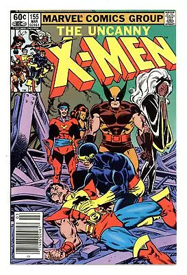 Buy Uncanny X-Men #155N VF- 7.5 1982 • 37.28£