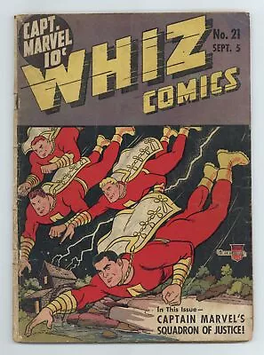 Buy Whiz Comics #21 GD+ 2.5 1941 • 277.22£