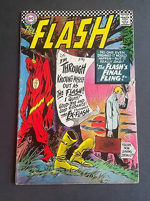 Buy Flash #159 - Kid Flash Appearance (DC, 1966) VG- • 9.30£