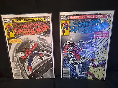 Buy Amazing Spiderman #230 #231 Marvel Comics 1982 Vs Juggernaught Unread Nm 9.4 • 34.95£