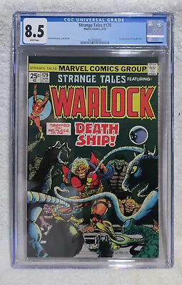 Buy Strange Tales #179 Apr 1975 CGC 8.5 • 77.66£