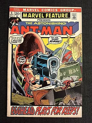 Buy Marvel Comics Marvel Feature #5  Astonishing Ant Man 1972 Herb Trimpe Cover Art. • 19.42£
