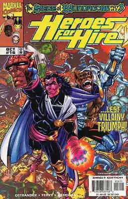 Buy Heroes For Hire #16 VF; Marvel | Siege Of Wundagore 3 - We Combine Shipping • 2.14£