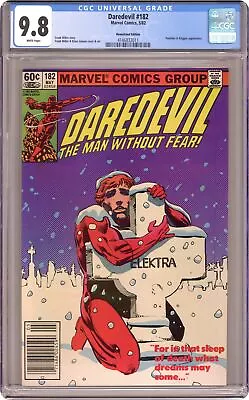 Buy Daredevil #182D CGC 9.8 Newsstand 1982 4146832011 • 234.94£
