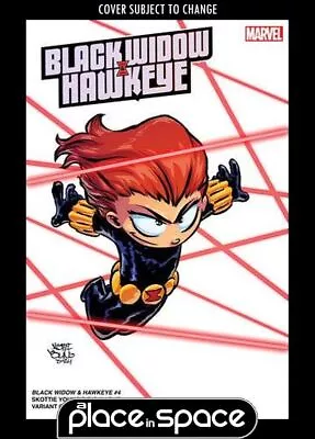 Buy Black Widow And Hawkeye #4b - Skottie Young Big Marvel Variant (wk26) • 4.40£