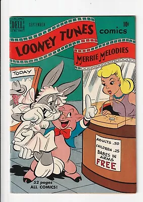 Buy Looney Tunes And Merrie Melodies #107 VF 8.0 OW/White Pages 1950 1st Print • 38.83£