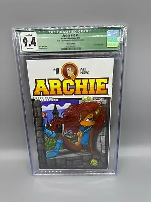 Buy Archie #1 Sketch Cover Variant Painted By Steven Butler CGC 9.4! Sonic Sally • 232.98£