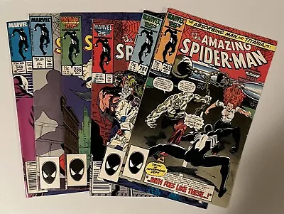 Buy Amazing Spider-Man # 283 284 285 286 287 288 - Gang War Complete Lot 1984 VF • 27.23£