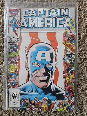 Buy Captain America Comic # 323 Marvel Comic • 46.60£