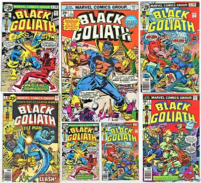 Buy Black Goliath #1 2 3 4 5 (1976) 1st Black Goliath SOLO Bronze FULL RUN Marvel • 62.23£