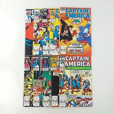 Buy Captain America #350-359 1st US Agent Lot 351 352 353 354 355 356 1989 Marvel • 31.06£