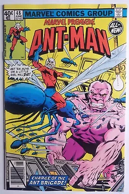 Buy Marvel Premiere #48 NM- (1979) 2nd Scott Lang • 15.53£