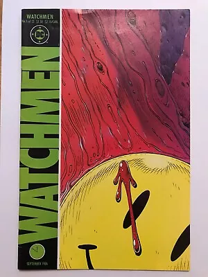 Buy DC WATCHMEN 1 1986 First Issue -1st APPS RORSCHACH DR MANHATTAN -Alan Moore- One • 44.99£