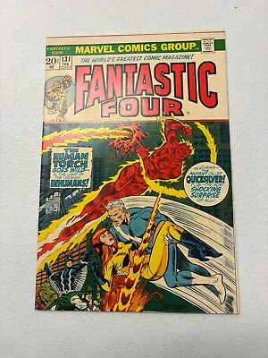 Buy Fantastic Four #131 1973 Thomas Andru Thing Human Torch Quicksilver Comic Mj • 31.06£