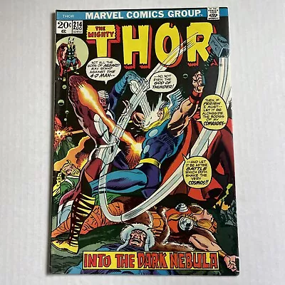 Buy Thor #214 Marvel Comics 1973 Dark Nebula • 3.88£