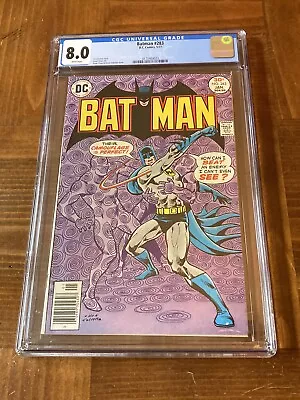 Buy Batman 283 CGC 8.0 White Pages (Classic Cover!!) • 46.60£