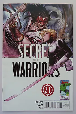 Buy Secret Warriors #21 - 1st Printing Marvel Comics December 2010 F/VF 7.0 • 4.45£