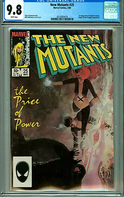 Buy NEW MUTANTS 25 CGC 9.8 WP 1st LEGION New Non-Circulated Case MARVEL COMICS 1985 • 134.44£