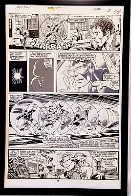 Buy Uncanny X-Men #123 Pg. 14 By John Byrne 11x17 FRAMED Original Art Print • 46.55£