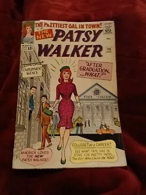 Buy Patsy Walker The Prettiest Gal In Town ￼116 August 1964 Marvel Girls Silver Age • 17.05£