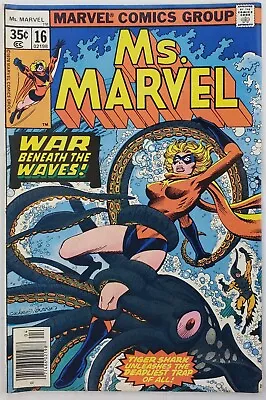 Buy MS. MARVEL 16 1978 THE AVENGERS FIRST 1st Cameo Appearance Of MYSTIQUE • 31.06£