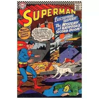 Buy Superman #189  - 1939 Series DC Comics VG Minus Full Description Below [c: • 17.53£