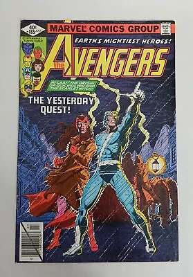 Buy Avengers #185 Marvel Comics (1979) Quicksilver/Scarlet Witch Midgrade • 4.65£
