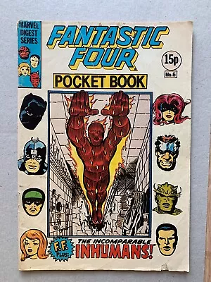 Buy The Fantastic Four Pocket Book, Vol. 1, No. 6  October 1980 • 2.99£