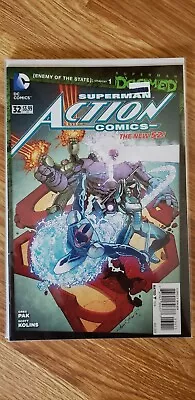 Buy Action Comics 32: Superman Doomed: Chapter 1: Enemy Of The State • 1.16£