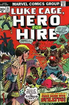 Buy Hero For Hire #16 VG; Marvel | Low Grade - Luke Cage - We Combine Shipping • 6.60£