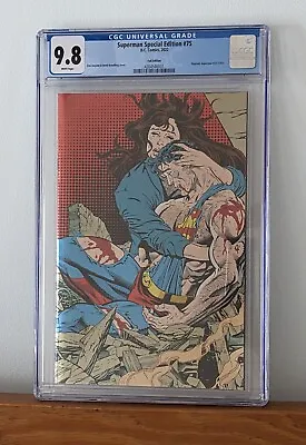 Buy Superman Special Edition #75 CGC 9.8 - 1:25 Foil Edition • 175£